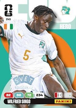 Wilfried Singo Ivory Coast Panini FIFA World Cup 2026 Adrenalyn XL #245
